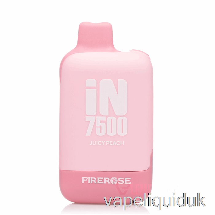 Firerose IN7500 Disposable Juicy Peach Vape Juice